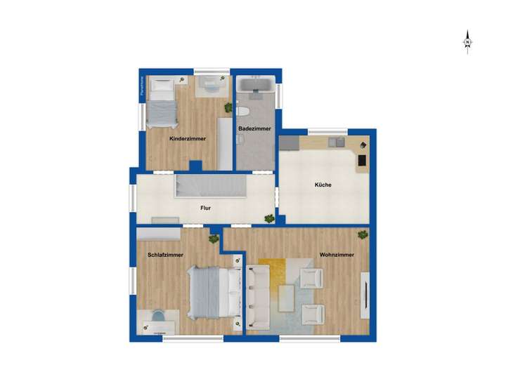 Grundriss - Obergeschoss