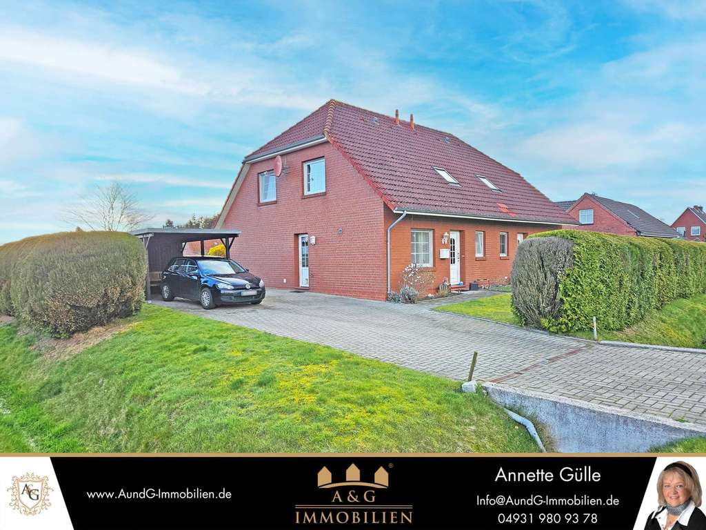 Immobilie in Rechtsupweg - MODERNISIERTE DOPPELHAUSHÄLFTE NAHE DER NORDSEE - Bild 0