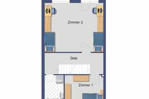 Traumhafte Feldrandlage! Schönes Reihenendhaus mit Garage, Balkon, Terrasse und Keller (vermietet) – Karlsruhe (Kreis) – Vorschaubild 20
