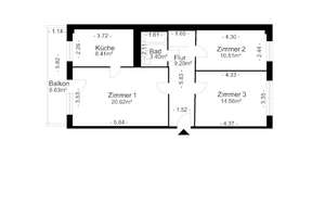 3 Zimmer Wohnung für sportliche Mieter (kein Aufzug!) – Merseburger Straße 24, 12689 Marzahn, Berlin – Vorschaubild 11
