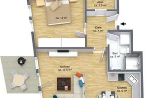 Zentrale 2,5-Zimmer-EG-Wohnung mit Terrasse im Herzen von Reutlingen – Kanzleistraße 44, 72764 Reutlingen-Mitte, Reutlingen – Vorschaubild 49