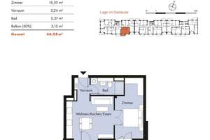 Ihr neues Zuhause - 2 Zimmer in Pankow – Damerowstraße 8-11, 13187 Pankow (Ortsteil), Berlin – Vorschaubild 13