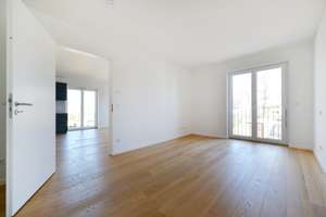 NEUBAU !! Barierrefreie 2-Zimmerwohnung im 1. Obergeschoss mit Balkon – Die vollständige Adresse der Immobilie erhältst du vom Anbieter., 81827 Waldtrudering, München – Vorschaubild 5