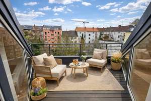 Über den Dächern Mannheims | Stilvolle 110 m² mit Kamin und Loftgefühl – 68165 Schwetzingerstadt/Oststadt, Mannheim – Vorschaubild 9