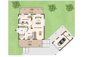 Großzügig leben & wohnen -  Besonderes Holzhaus mit großem Garten & Garage in Großalfalterbach – Die vollständige Adresse der Immobilie erhältst du vom Anbieter., 92364 Deining – Vorschaubild 25