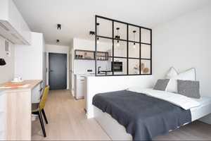Exklusive möblierte 1-Zimmer-Wohnung mit gehobener Innenausstattung in München - Schwabing – Leopoldstraße 202, 80805 München – Vorschaubild 5