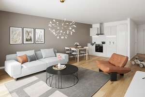 Attraktive 2-Zimmer-Neubauwohnung: zentral gelegen, optimal geschnitten, hochwertig ausgestattet – Gasborn 5-7, 52062 Kaiserplatz, Aachen – Vorschaubild 4