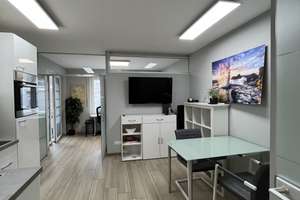 Möblierte 2-Zimmer-Wohnung mit Loggia und Einbauküche in Mannheim