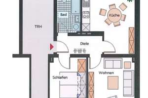 2-Zimmer Wohnung -unrenoviert- – Wüstenhöfer Str. 40, 45355 Bochold, Essen – Vorschaubild 6