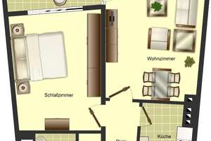 2-Zimmer-Wohnung in Solingen Wald – Hegelring 4, 42719 Wald, Solingen – Vorschaubild 2