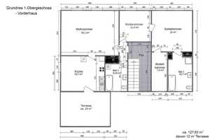 Luxuriöses Wohnen mit 4 abgeschl. Wohnungen und je einer dazugeh. Doppelgarage auf 9.000 m² Grdst. – Wittenberg (Kreis) – Vorschaubild 60