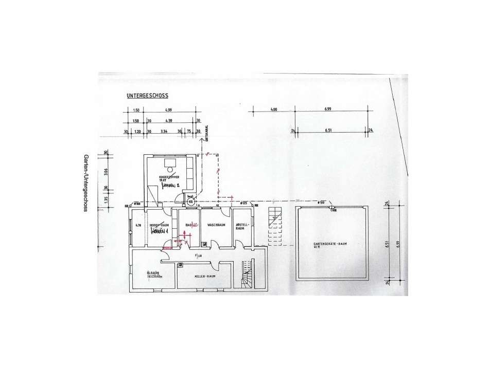 Grundriss UG