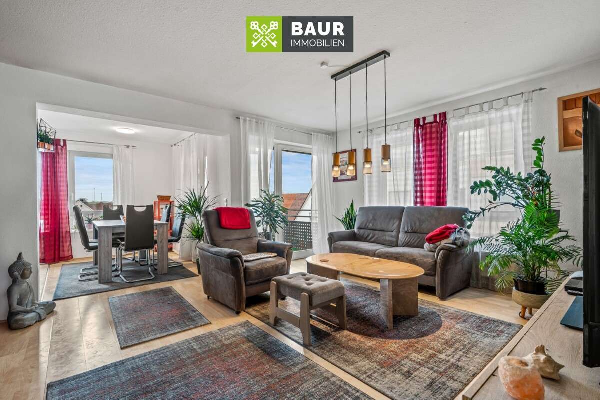 Immobilie in Herbertingen - 360° | 3-Zimmer-Wohnung mit Balkon in seniorengerechter Wohnanlage in Herbertingen - Bild 4