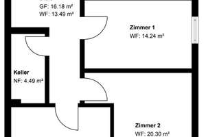 Solide Anlage: Neuwertige Erdgeschosswohnung mit Balkon und Garten – 86697 Oberhausen – Vorschaubild 18