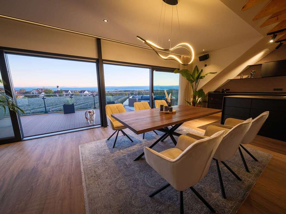 Aussicht Esszimmer