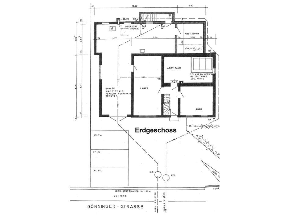 Grundriss Erdgeschoss
