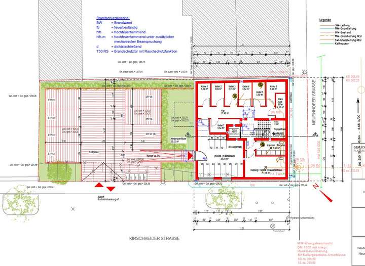 Bauantragsplanung UG