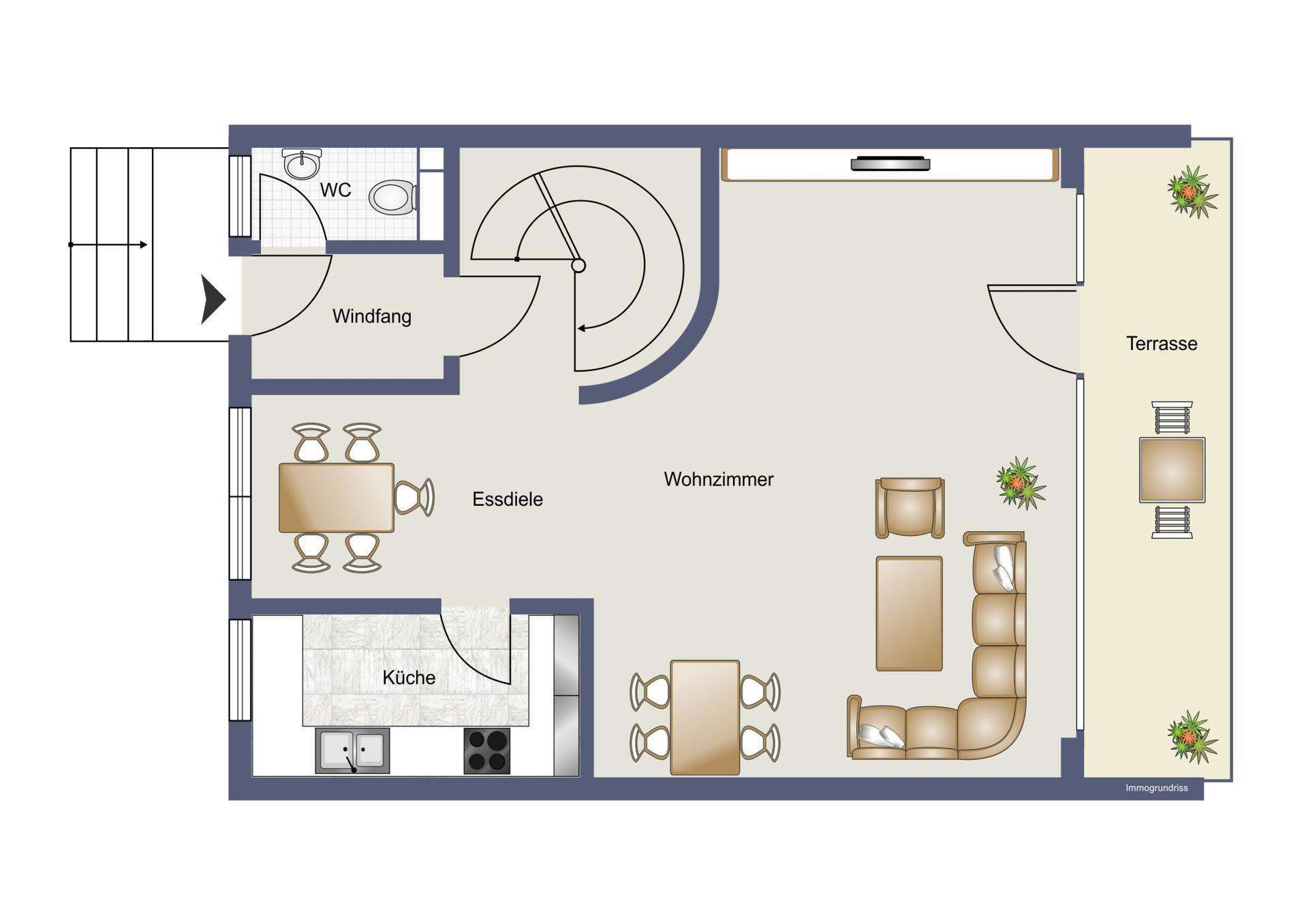 Schöner Wohnen, Reihenendhaus mit Blick auf den Großen Wannsee, Garage, Keller, super Lage, Berlin – Bild 2