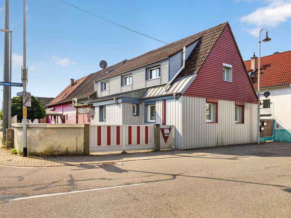 Blick auf das Haus