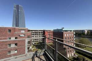 4-Zimmer-Luxus-Penthouse direkt am Main nahe EZB mit viel Privatsphäre  – 60314 Ostend, Frankfurt am Main – Vorschaubild 3