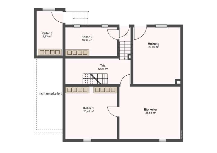 Grundriss Keller