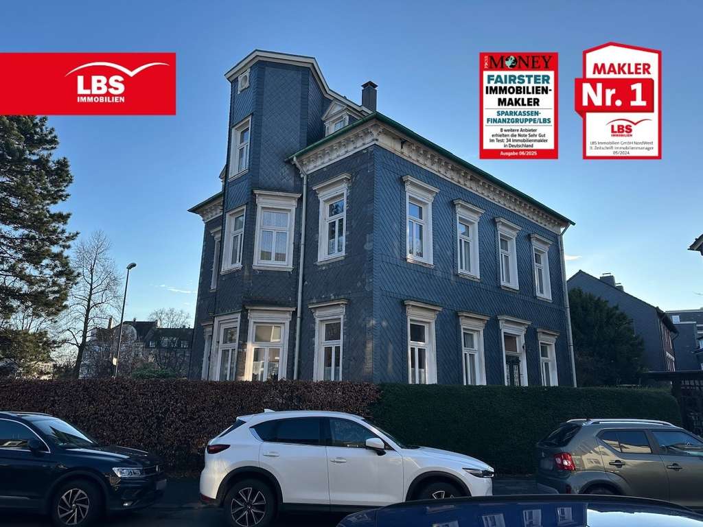 Immobilie in Remscheid - Denkmalgeschütztes Stadthaus in Remscheid am Stadtpark - Bild 0