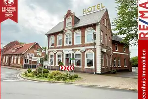 * Ehemaliges Hotel plus Wohnhaus * TOP Lage * Großes Grundstück * 18 Zimmer mit Bad * 4 Wohnungen * – Leer (Kreis) – Vorschaubild 1