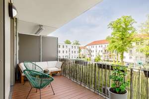 Wild Rose - Moderne Familienwohnung mit Südwest-Balkon & Stellplatz vis-à-vis Schlosspark Biesdorf – Die vollständige Adresse der Immobilie erhältst du vom Anbieter., 12683 Biesdorf, Berlin – Vorschaubild 3