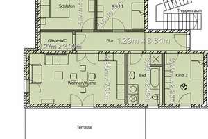 Erstbezug: Traumhafte 4-Raum Wohnung mit großem Privatgarten – Gompitzer Höhe 1, 1156 Gompitz, Dresden – Vorschaubild 3