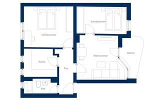 Hochwertig sanierte Wohnung mit Küche und Balkon – Luthestraße 32, 45357 Dellwig, Essen – Vorschaubild 15