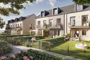 Großzügiges Reihenhaus mit privatem Garten, Terrasse und Balkon – Hofstattstraße 17, 85609 Aschheim – Vorschaubild 1