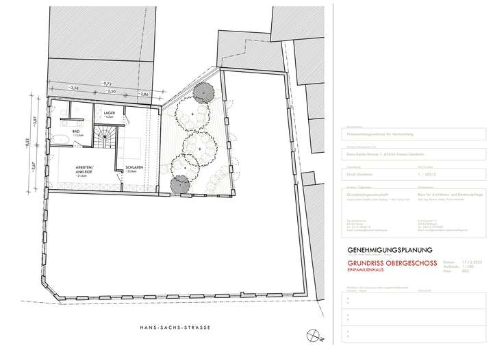 1.OG - Grundriss EFH Townhouse