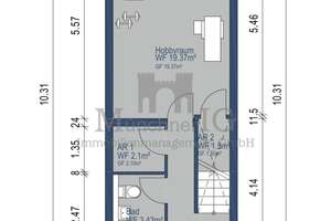 MÜNCHNER IG: Haus-im-Haus Gefühl in ruhiger Lage – lichtdurchflutete Maisonette auf drei Ebenen – Die vollständige Adresse der Immobilie erhältst du vom Anbieter., 81477 Obersendling, München – Vorschaubild 22