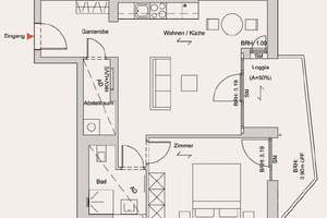 Hier macht wohnen Spaß: praktisches 2-Zimmer Appartment mit Balkon im Erstbezug – Atriumstraße 7, 4315 Neustadt-Neuschönefeld, Leipzig – Vorschaubild 9