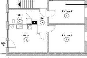 Exklusive, vollständig renovierte 2-Raum-Wohnung mit gehobener Innenausstattung mit EBK in Mannheim – Schwetzinger Straße 44, 68165 Mannheim – Vorschaubild 11