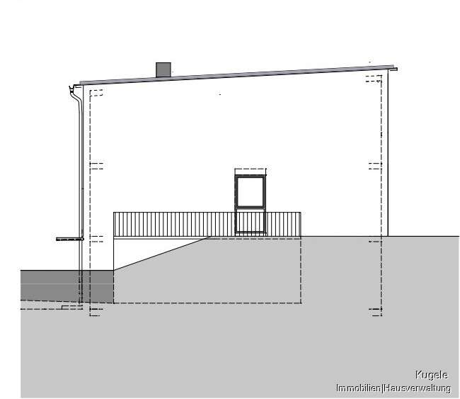 Haus 1 Giebel Ansicht