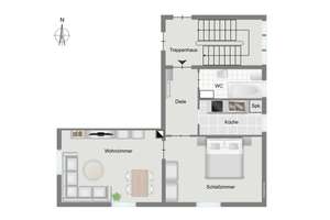 ***Günstig ins Eigentum - sofort verfügbare Wohnung zur Neugestaltung!*** – Die vollständige Adresse der Immobilie erhältst du vom Anbieter., 86159 Hochfeld, Augsburg – Vorschaubild 4