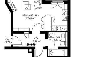 Tolle 2-Zimmer-Wohnung mit Balkon im beliebten Anhalter Carré – Bonhoefferstraße 6, 4129 Eutritzsch, Leipzig – Vorschaubild 12