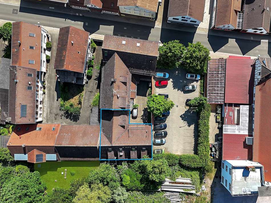 Drohne Gesamtgebäude