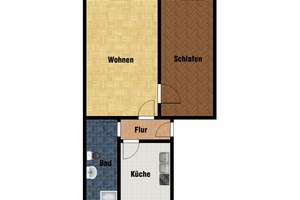 Gemütliche Wohnung mit Einbauküche – Ottenbergstr. 14, 39106 Alte Neustadt, Magdeburg – Vorschaubild 2