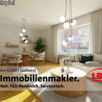 Helle & charmante 3-Zimmer-Wohnung mit Blick ins Grüne an der Augustaanlage!