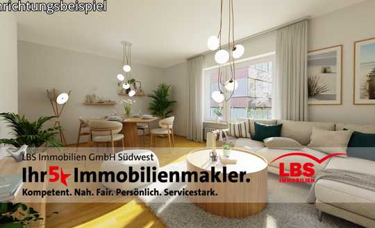 Helle & charmante 3-Zimmer-Wohnung mit Blick ins Grüne an der Augustaanlage!