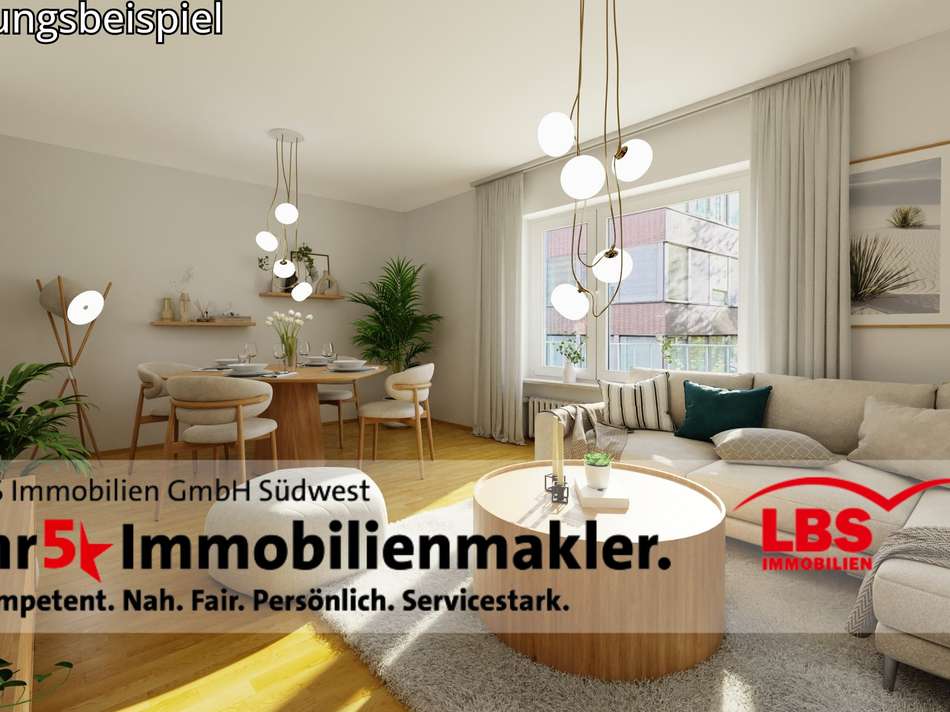 Wohnzimmer Homestaging