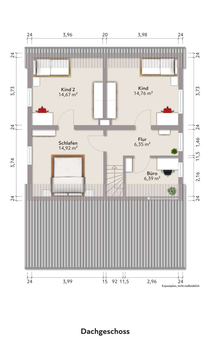 Grundriss Dachgeschoss
