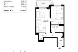 Letzte 2-Zimmer-Eigentumswohnung mit Balkon & Aufzug in Weißensee! – Liebermannstraße  70, 13088 Weißensee, Berlin – Vorschaubild 12