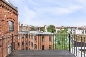 Am Arkonaplatz: Loft mit herausragender Ausstattung, West-Balkon, Wintergarten, Fahrstuhl, Kamin, We – Anklamer Straße 32, 10115 Mitte (Ortsteil), Berlin – Vorschaubild 9