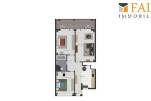 TOP-Kapitalanlage mit Eigennutzungsperspektive – Attraktive 3-Zimmer-Wohnung mit Balkon Köln-Mülheim – Die vollständige Adresse der Immobilie erhältst du vom Anbieter., 51065 Buchforst, Köln – Vorschaubild 11