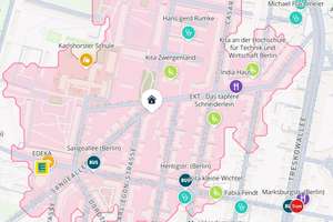 Ruhig mit Originaldielen und schönem Gemeinschaftsgarten - bezugsfrei – Die vollständige Adresse der Immobilie erhältst du vom Anbieter., 10318 Karlshorst, Berlin – Vorschaubild 15
