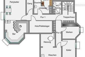 Sehr gepflegtes Ein-/ Zweifamilienhaus in beliebter Wohnlage auf der Wanne -Einziehen und wohlfühlen – Die vollständige Adresse der Immobilie erhältst du vom Anbieter., 72076 Wanne, Tübingen – Vorschaubild 3