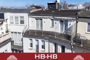 Penthouse-Wohnung mit zwei Balkonen im Herzen Bremens
